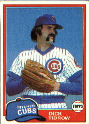 1981 Topps Baseball Cards      352     Dick Tidrow